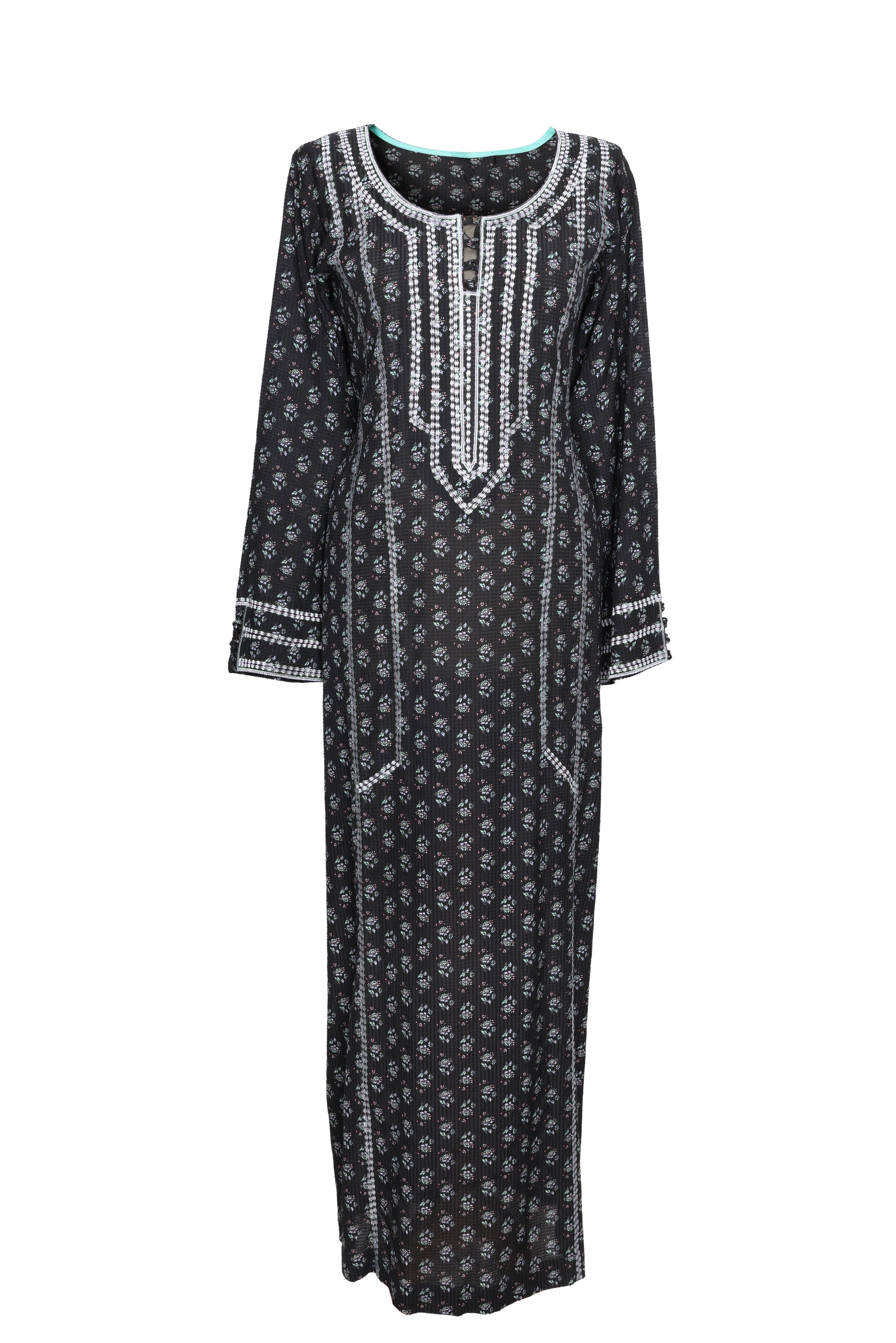 Ebon Elegance Jalabiya