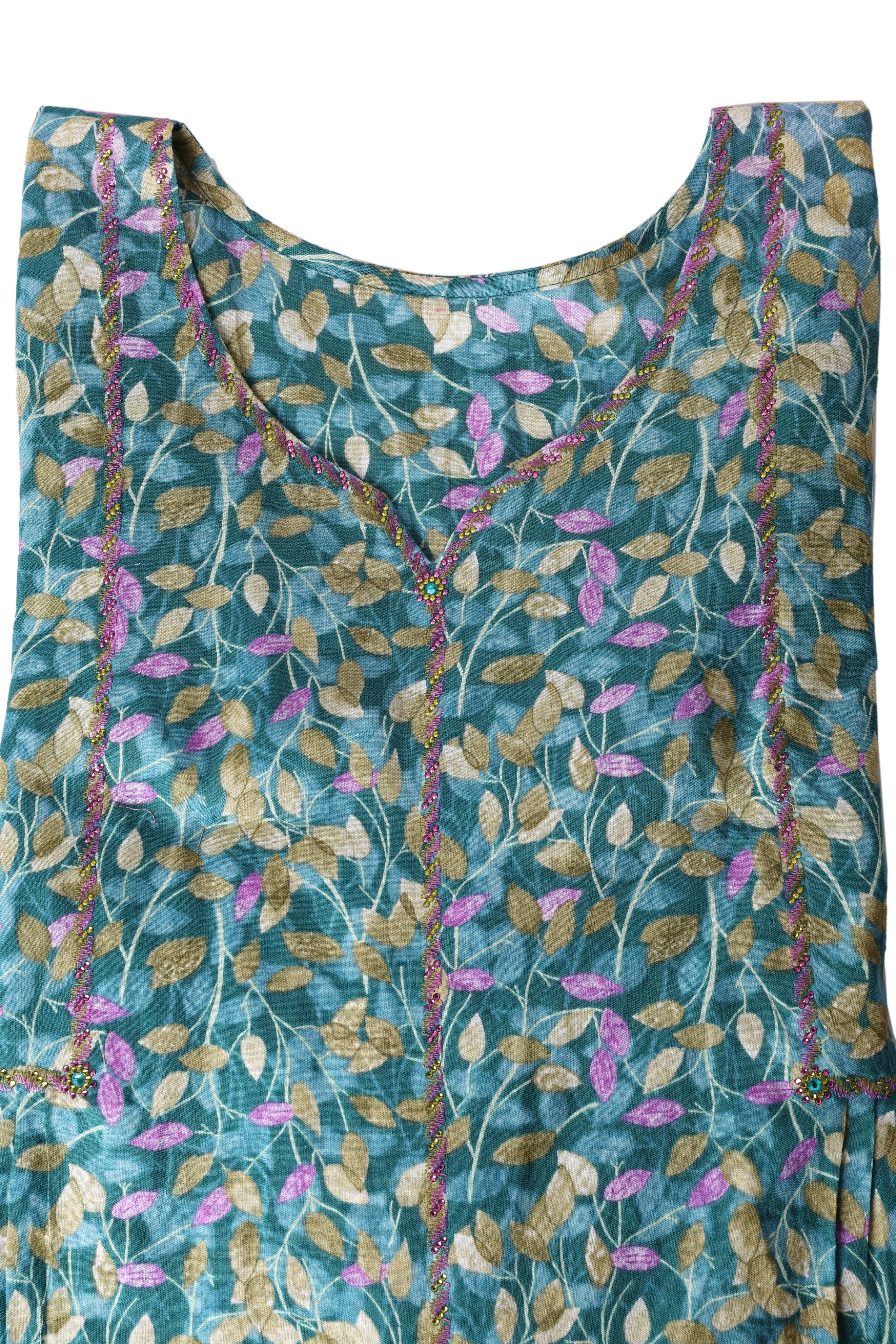 Teal Garden Jalabiya