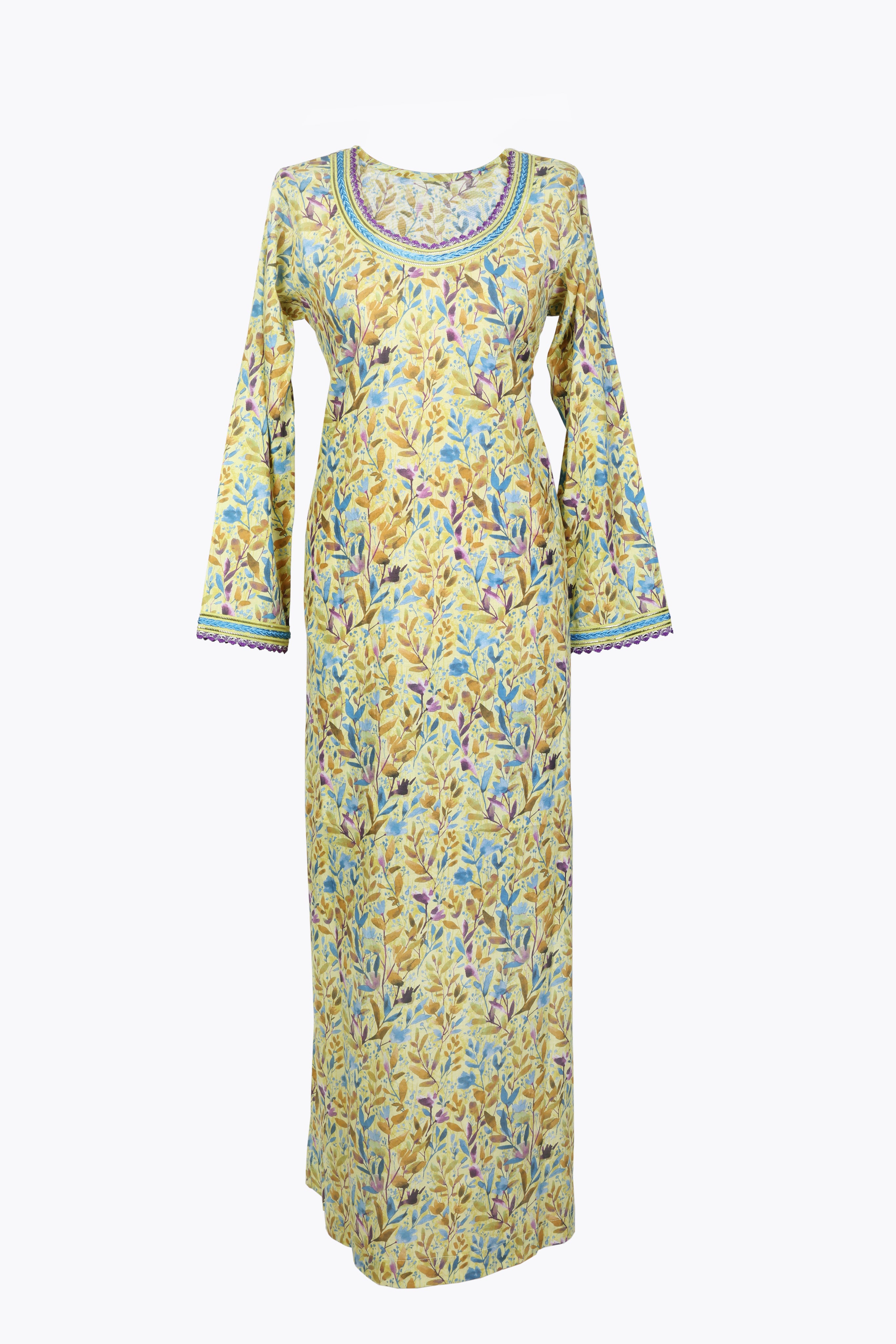 Golden Leaf Jalabiya