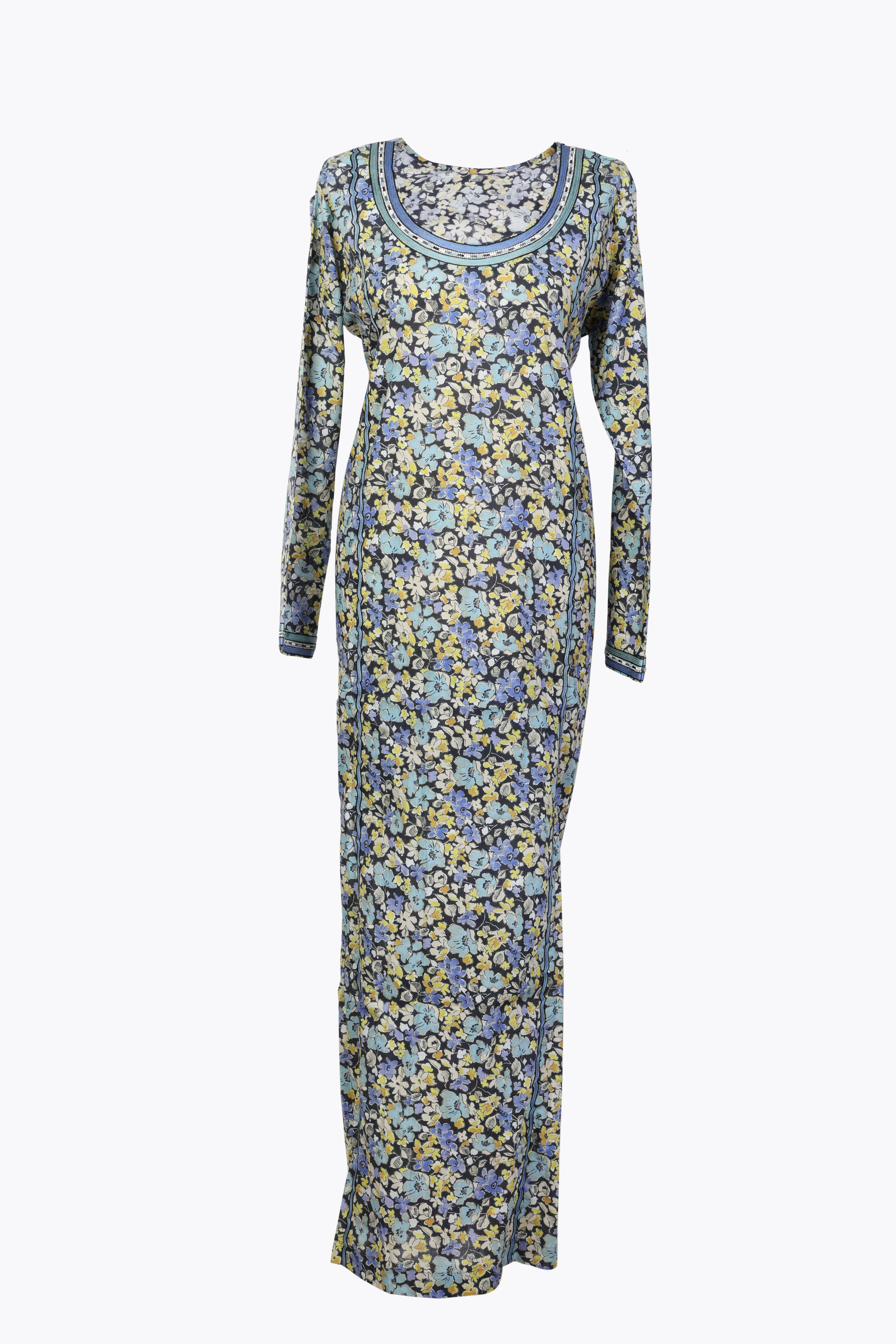 Azure Petal Jalabiya