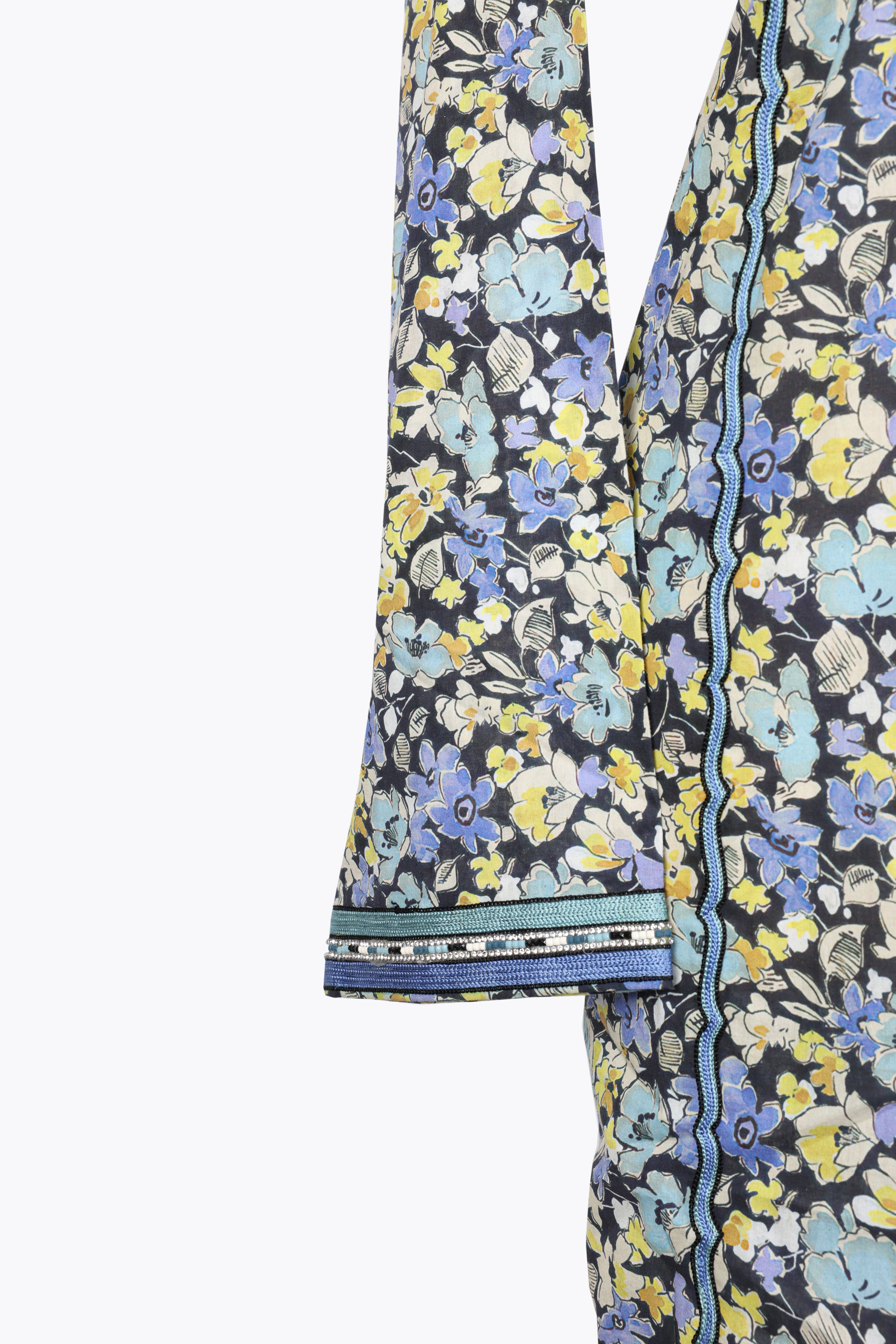 Azure Petal Jalabiya