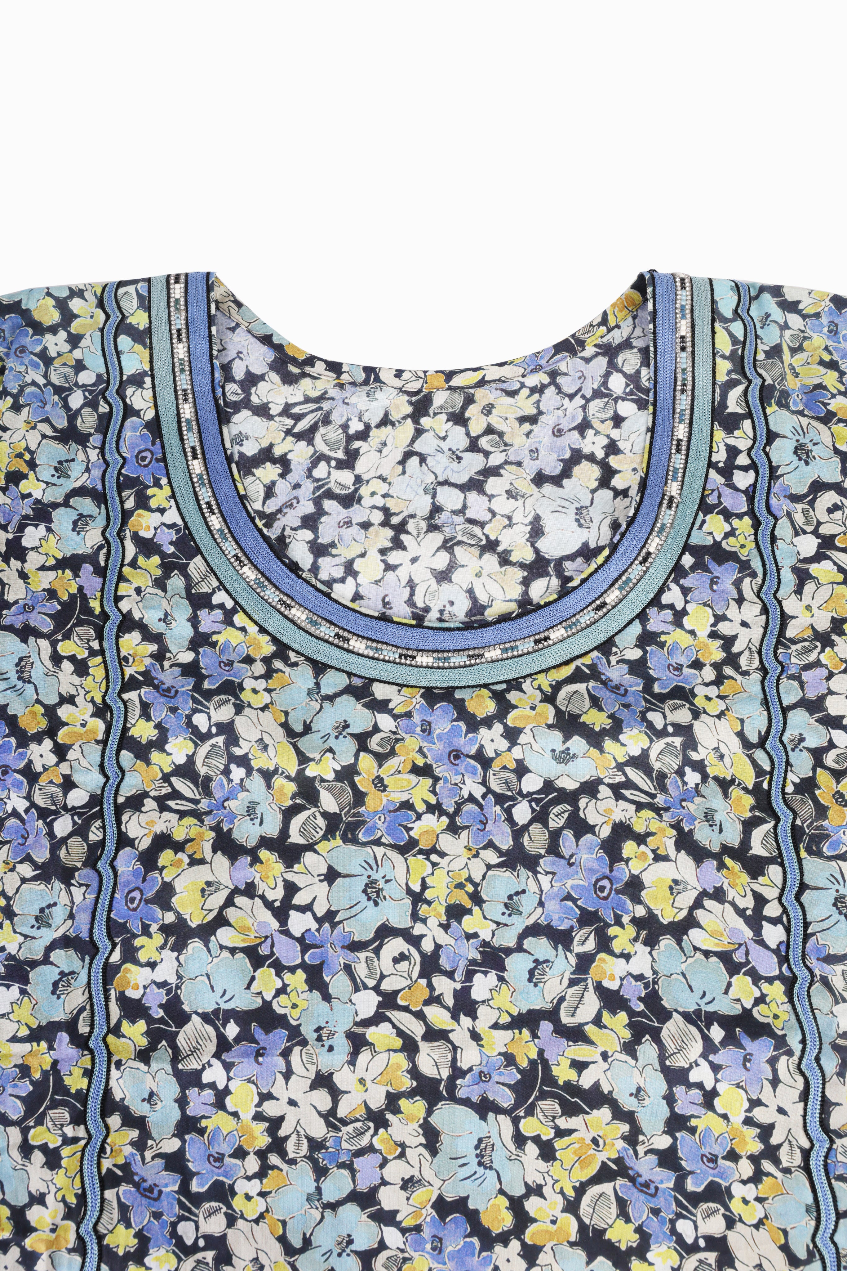 Azure Petal Jalabiya