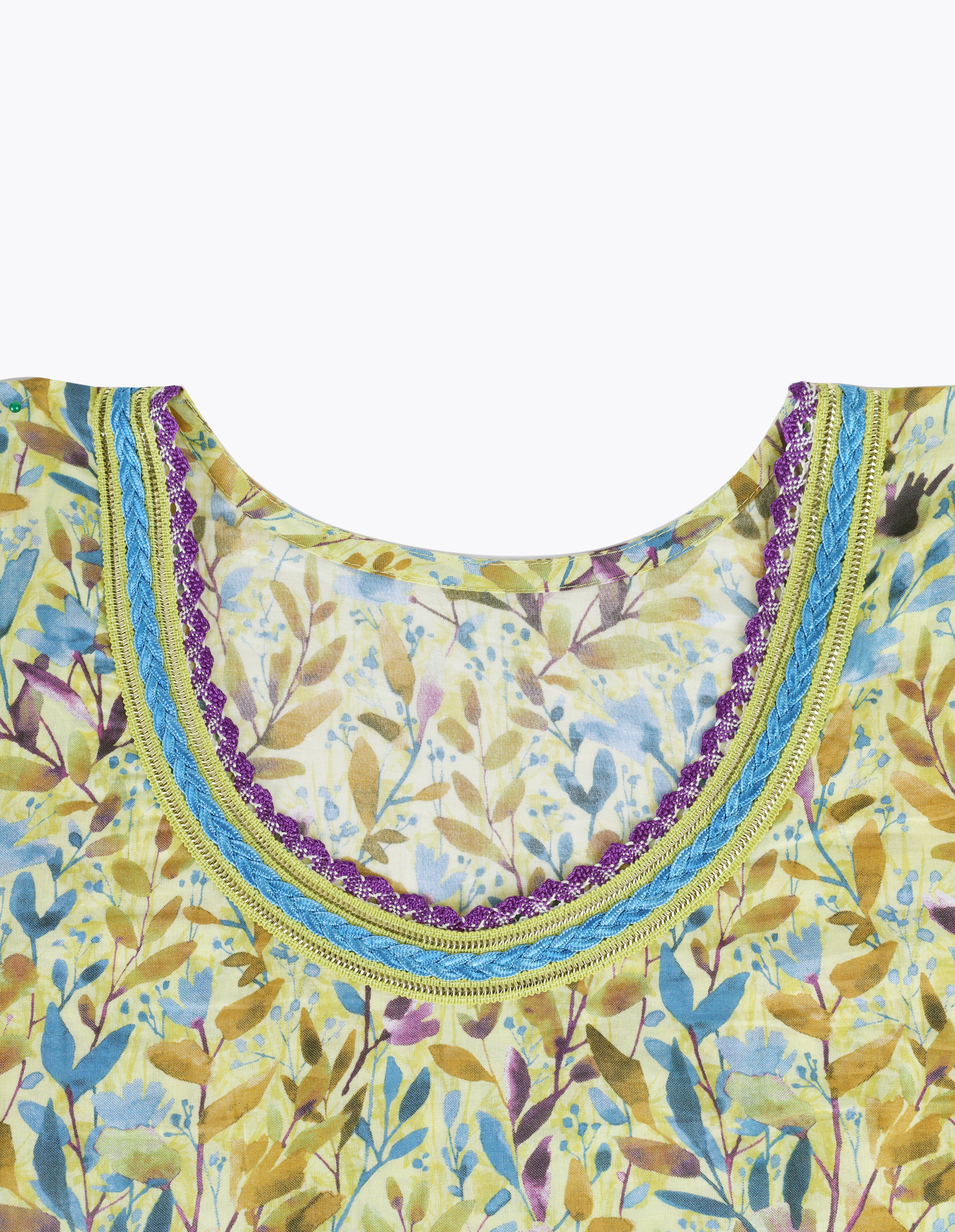 Golden Leaf Jalabiya