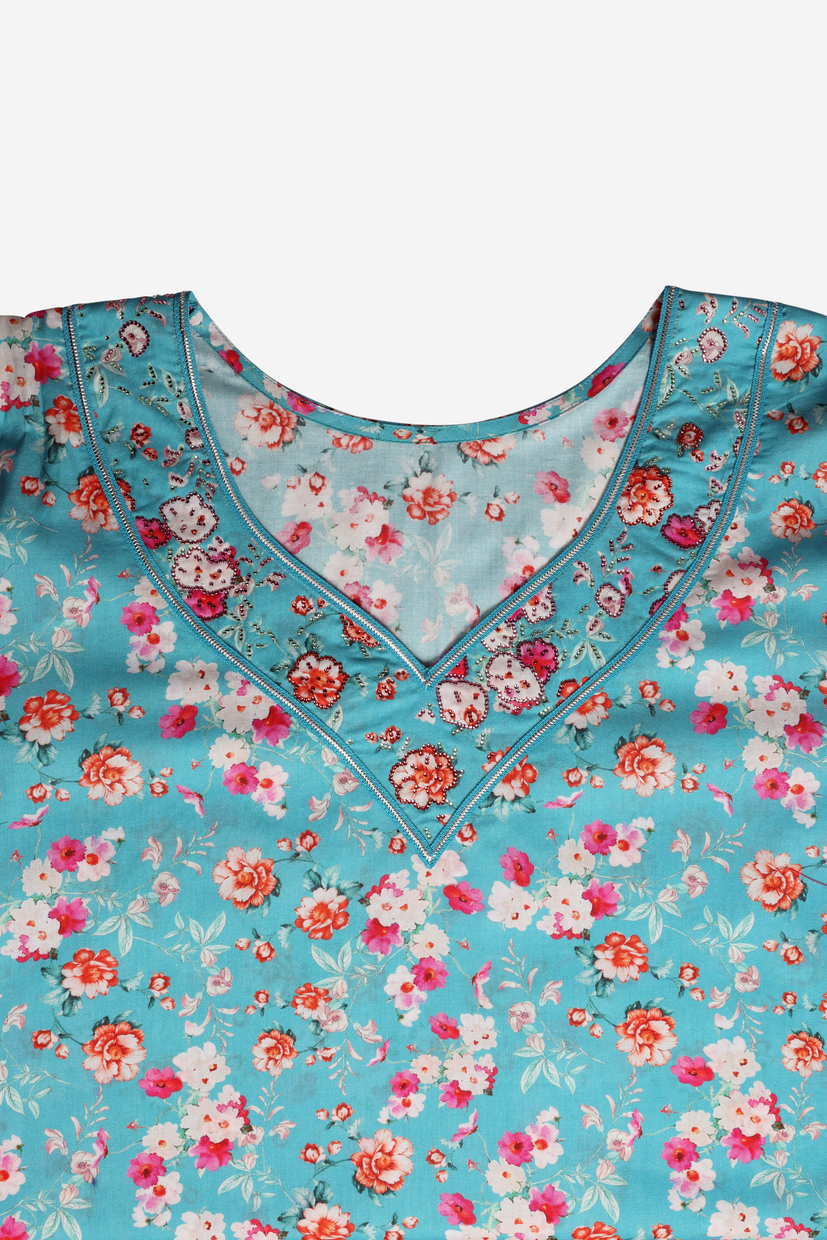 Blossom Sky Jalabiya